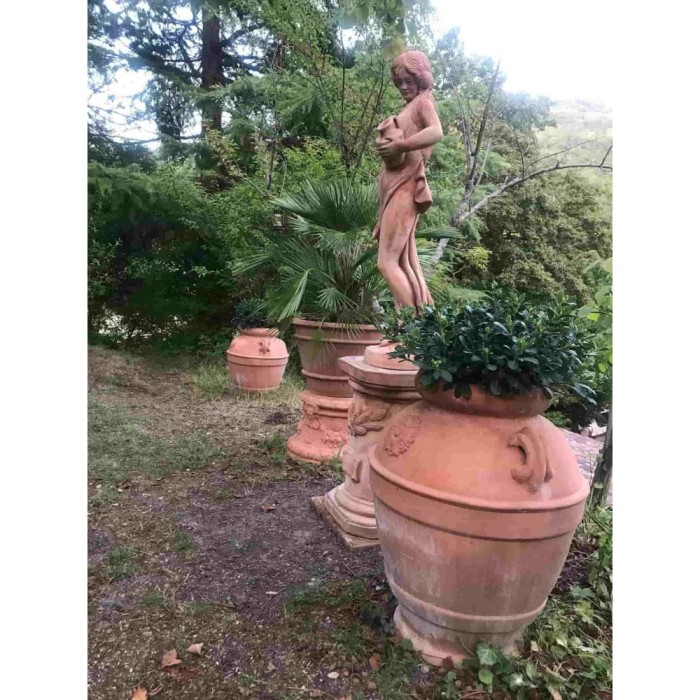 Terracotta water feature